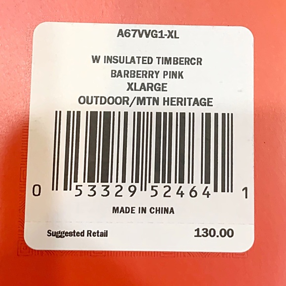 *HP* NWT North Face Barberry Pink Primaloft Vest, Sz XL - Picture 14 of 14